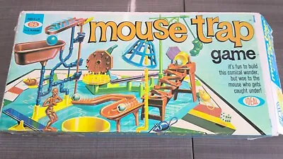 Vintage Mouse Trap Board Game 1963/1970 By IDEAL L@@K! • $43.49