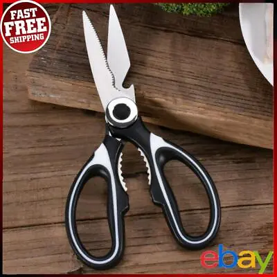 Chicken Bone Scissors Stainless Steel Poultry Scissor For Cutting Meat Food Fish • £5.15