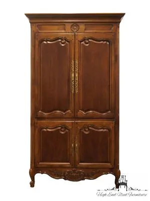 HENREDON FURNITURE Country French Provincial 42  Media Armoire 5803-53 • $1049.99