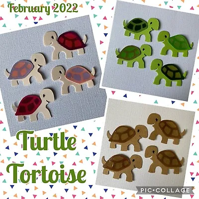 Turtle Turtles Tortoise Animal Pet Petting Zoo Gardens Baby Die Cuts • £1.60