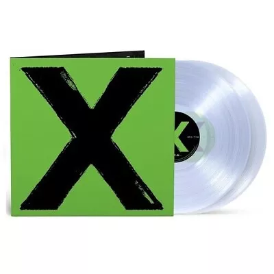 ED SHEERAN - X - 2 LP Clear VINYL NEW ALBUM • $69.99