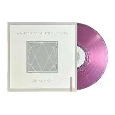 Limited Pink Vinyl LP Manchester Orchestra Simple Math New Mint • $58.95