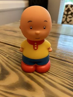Famosa Vintage Rubber Caillou Doll 6” Squeaks • $12