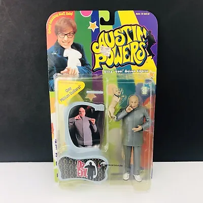 Austin Powers Action Figure - DR. EVIL & Mr. Bigglesworth McFarlane Toys • $12.50