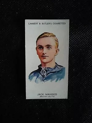 LAMBERT AND BUTLER FOOTBALLERS - #22 - Jack Mahood - Belfast Celtic  • £4.99