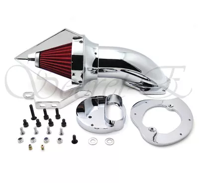 $77.31 • Buy Spike Air Cleaner Kit For Yamaha V-Star 1100 Dragstar XVS1100 1999-2012 CHROME