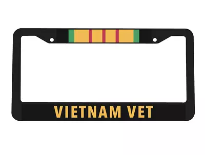 Vietnam Veteran Vet USA US America Army Military  License Plate Frame NEW • $10.99