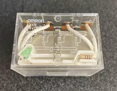 Omron LY4N-DC24 / LY4NDC24 Power Relay (NEW) - Lot Of 2 • $18.88