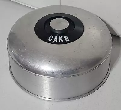 Vintage KROMEX Aluminum Cake Saver Cover/Lid. 11 1/2  DIAMETER Size. • $31