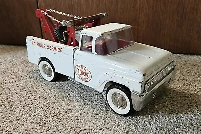 1960s  Structo 24 Hour  Wrecker Toy Truck • $135