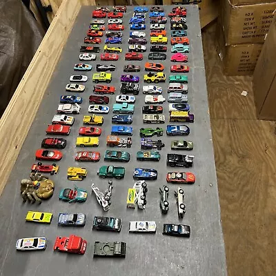 Vintage Hot Wheels Lot Of 104 Cars 70's 80's 90's Hot Rods Trucks Race Cars • $25