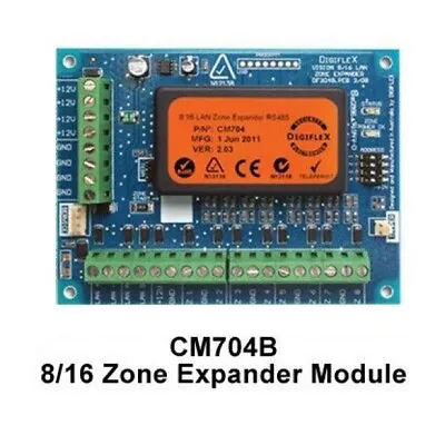 Bosch 8/16 ZONE Input Expander Mod PCB (RS485) CM704B For 6000 • $195