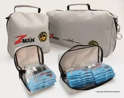 Zman Deluxe Bait Binder Soft Plastic Wallet Zman Lure Holder Bag Large Or Small  • $22.99