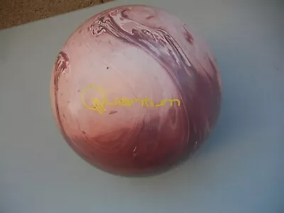 Vintage BRUNSWICK QUANTUM Bowling Ball 15 Lbs EXCELLENT!!! SINGLE DRILL! • $45