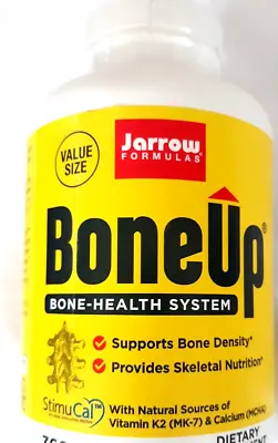 $14.49 • Buy Jarrow Bone-up Bone Health Stimucal 240 Capsules Vitamin K2 Calcium Ex 2/24