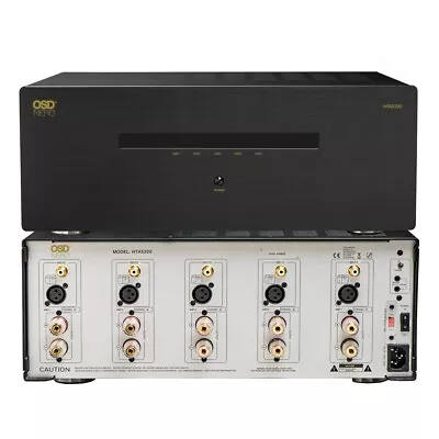 210W/Ch 5-Ch Class AB Home Theater Power Amplifier XLR/RCA High-Fidelity HTA5200 • $699.99