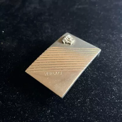 VERSACE Medusa Silver Belt Buckle F/S Fedex • $80