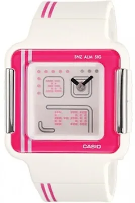£39.50 • Buy New Casio Ladies Digital Watch Poptone Ana/Digi World Time Chrono 50m LCF-21-4DR