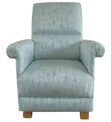 Laura Ashley Fabric Adult Chairs Armchairs Accent Whinfell Duck Egg Small Lounge • £229.99
