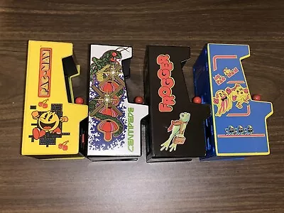 Mini Arcade Classics Lot Of 4 Pac Man Ms. Pacman Centipede & Frogger • $39.95