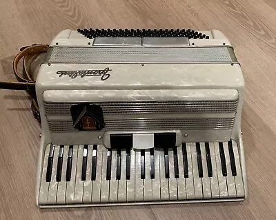 Vintage Frontalini Accordion With Case ~ Italy Made - Must See!! • $175