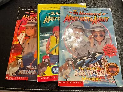 The Adventures Of Mary Kate And Ashley Book Bundle Of 3 • $12