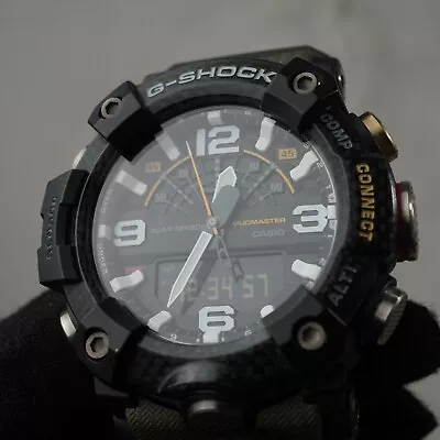 Casio G-shock Mudmaster GG-B100-1A3JF 5594 Quad Sensor Bluetooth 54mm 200m • $219.99