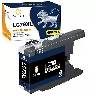 LC79 Black Ink Cartridge Compatible For Brother MFC J430W J435W J280W J425W • $10.59