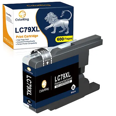 LC79 Black Ink Cartridge Compatible For Brother MFC J430W J435W J625DW J6510DW • $6.59