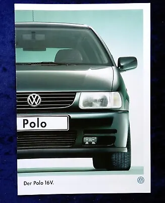 VW Polo 6N Brochure 5/1997 Polo 16V......  So Sporty Can Be Small  • $8.54