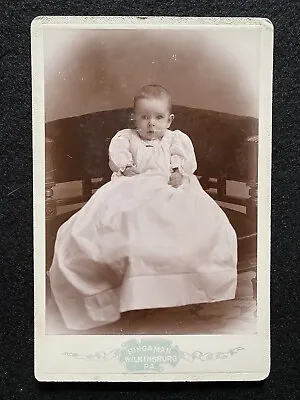 Antique Wilkinsburg Pennsylvania PA Cute Child Cabinet Photo Card • $9.95