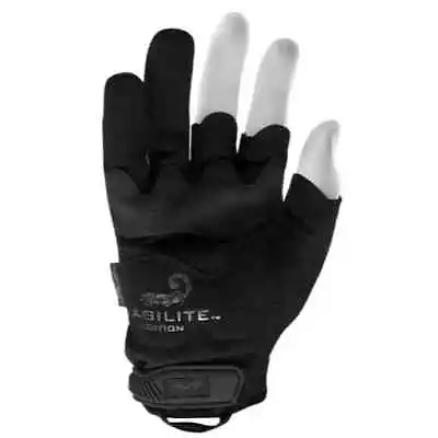 Agilite Semi-FINGERLESS Mechanix M-PACT Tactical Glove Large Black • $44.95