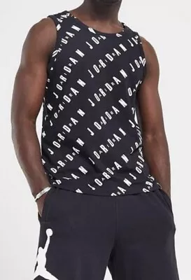 Nike Jordan Essentials All Over Print Tank Top Vest Sleeveless Mens Large • £20