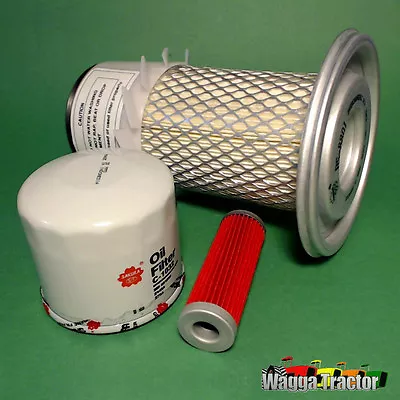 FLK5202-C Oil Fuel Air Filter Kit Kubota B20 B1550 B1750 Tractor & G4200 G5200  • $60.50