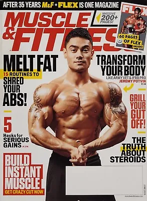 JEREMY POTVIN June 2018 MUSCLE & FITNESS Magazine TRANSFORM YOUR BODY / MELT FAT • $4.80