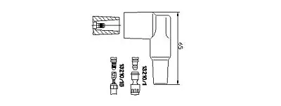 BREMI Ignition Coil Plug For BMW AUDI Z1 100 Avant 80 A6 Coupe V8 E23 1289828 • $8.41