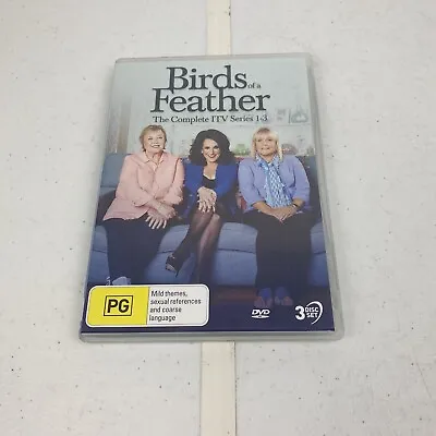 Birds Of A Feather The Complete ITV Series 1-3 DVD 3 Disc Set Region 4 PAL • $34.95