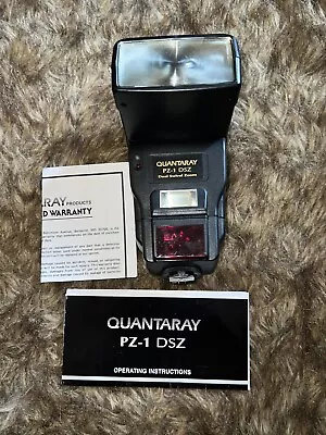 Quantaray PZ-1 DSZ Shoe Mount Flash. Tested • $6.99