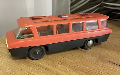 Vintage ZIL 118 Bus 1974 USSR Leningrad Plastic Tin Wind Up Toy - Works Rare • £23.75