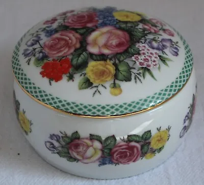 The Danbury Mint Floral Enchantment Music Box IN THE GOOD OLD SUMMERTIME Trinket • $9.98