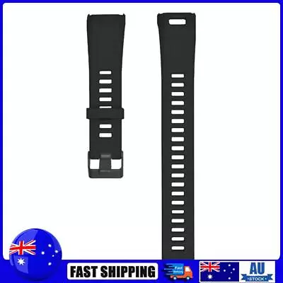 TPE Strap Wrist Band Watch Band Belt For Vivosmart HR (Black) • $8.79