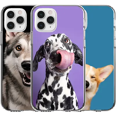 $16.95 • Buy Silicone Cover Case Animal Cute Pet Dog Puppy Yes Sir Funny Face Reaction Smile