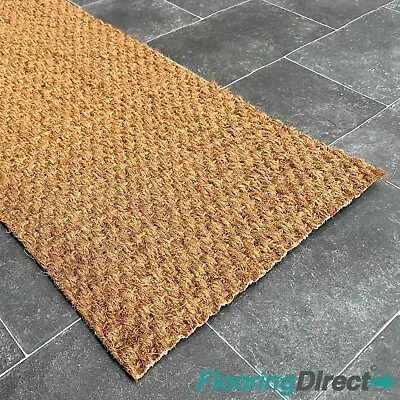 Heavy Duty Natural Coir Weave Eco Matting Entrance Reception Foyer Door Mat • £12.99