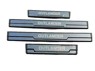 For Mitsubishi Outlander Accessories Car Door Sill Protector Plate Cover Trim 23 • $29.99