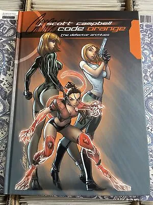 J Scott Campbell  Presents Code Orange Collection Signed Deluxe Hardcover • $69.99