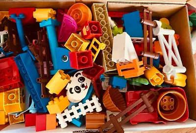 Lego Duplo_Bulk Lot 3.6 Kg_Mixed Bricks_ Mini Figures Vehicles Building Blocks • $49