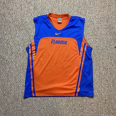 Nike Florida Gators Men’s Jersey Size Large NCAA Sleeveless Vintage • $17.98