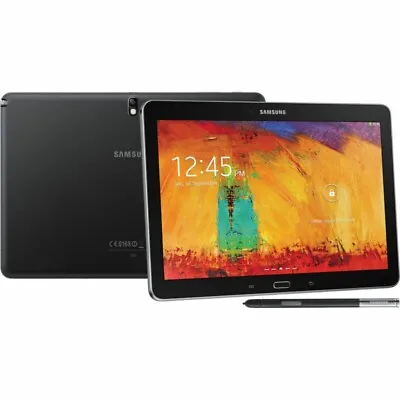 Samsung Galaxy Note 10.1  Tablet 4g Sm-p607t T-mobile 32gb Black Good Condition • $63.70