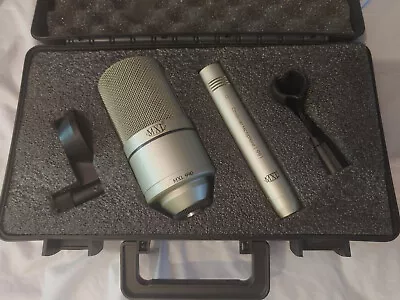 MXL 990 & 991 Pressure Gradient Condenser Microphone Set W/ Hard Case • $80