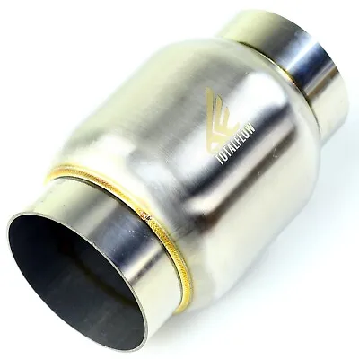 TOTALFLOW Universal Mini Race Bullet Exhaust Muffler • $74.06